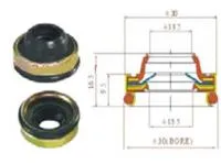 Код: AC.113.036 Сальник вала компрессора 30*13.5*9.5\16.5 мм