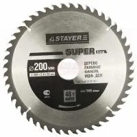 Диск по дереву Stayer Master Super-Line д.200 (48 зуба)