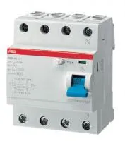 2CSF204001R1630 Выключатель дифференциального тока 4 мод. F204 AC-63/0,03