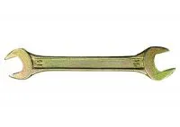Ключ рожковый, 13x17 мм, желтый цинк, Сибртех