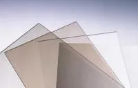 Поликарбонат монолитный Новаттро, 3 мм, цвет - белый и бронза